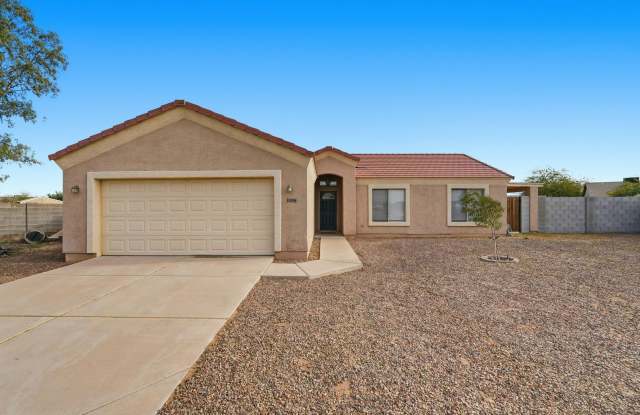 Bright, Open Floor Plan with Low-Maintenance Yard in Arizona City! photos photos