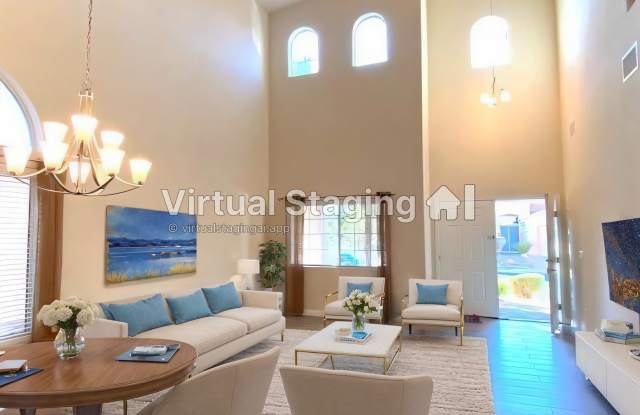 Available on July 31, 2025 For Viewing. Summerlin Beauty! Gated. Master suite with separate seating area. Spacious and open. photos photos
