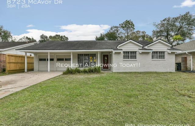 8723 McAvoy Dr - 8723 Mcavoy Drive, Houston, TX 77074