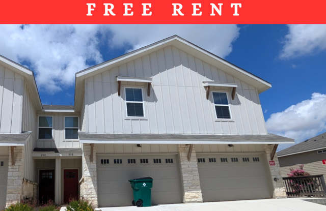 1 MONTH FREE RENT/ 3/2.5/1.5 Fourplex Close to IH35 for Commuters! Fridge, Washer  Dryer Included /NBISD photos photos
