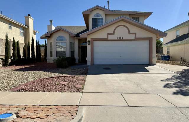 7404 LUZ DE LUMBRE Avenue - 7404 Luz De Lumbre Avenue, El Paso, TX 79912