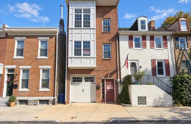 4455 Silverwood Street (3BD/3.5BA) | Manayunk Townhome with Garage & Balconies Gallery 1