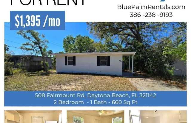 Cozy 2-bedroom, 1-bath home in Daytona Beach - 508 Fairmount Road, Daytona Beach, FL 32114