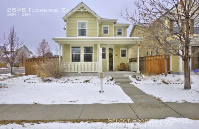 2648 Florence St - 2648 North Florence Street, Denver, CO 80238