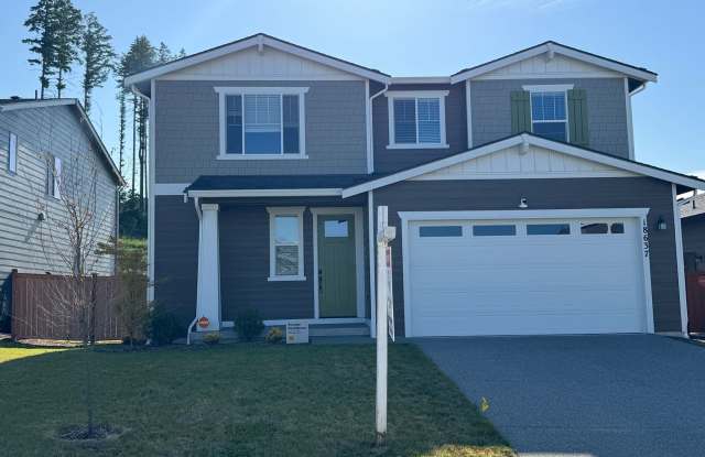 Spacious 5-Bedroom + Loft Home with Modern Upgrades and Stunning Mount Rainier Views - 18637 136th Avenue Court East, South Hill, WA 98374