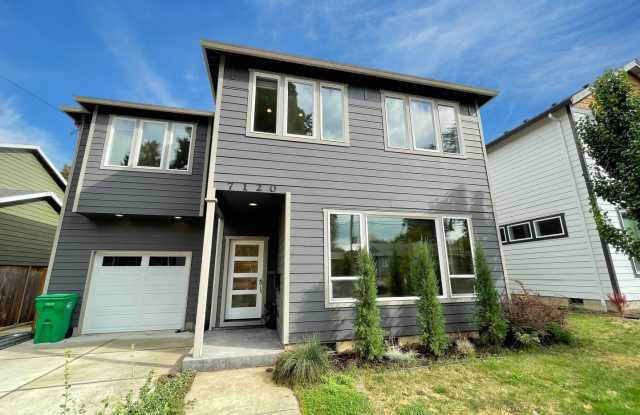 Stunning Modern Woodlawn Home with Covered Patio, Washer/Dryer - 7120 Northeast 8th Avenue, Portland, OR 97211