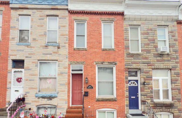 Two-Bedroom House In Baltimore - 1410 Webster Street, Baltimore, MD 21230