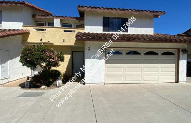 Large Centrally Located Two Story Condo with Two Car Garage - 499 East Newlove Drive, Santa Maria, CA 93454