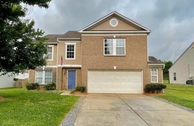 Beautiful 5 bedroom 3 bath home is located in a lovely community near Mountain Island Lake - 129 Kendrick Farm Drive, Mount Holly, NC 28120