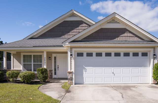 Three Bedroom on the Pond in Hearthstone Lakes Community - 293 Hearthstone Drive, Hardeeville, SC 29936