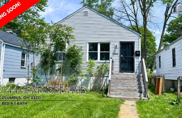 Two Bedroom House for $1300.00 | Section 8 Eligible!! | (COMING SOON!!!) - 1344 Genessee Avenue, Columbus, OH 43211