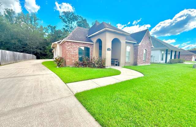 Beautiful 3 Bedroom Home with Outdoor Fireplace & Spacious Covered Patio in Gonzales! Gallery 1