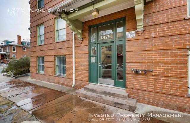 1376 Pearl St Apt B5 - 1376 North Pearl Street, Denver, CO 80203