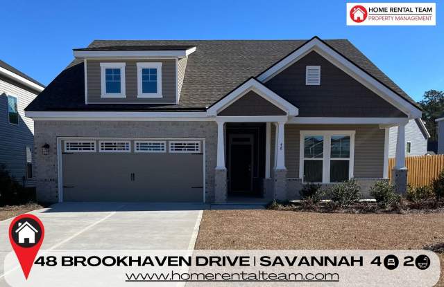Available Now! - 48 Brookhaven Drive, Savannah, GA 31407