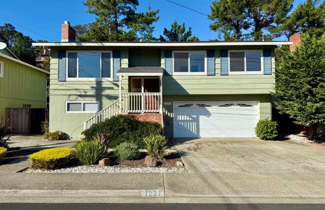 Newly Refreshed 4-Bed/3-Bath House WITH BONUS ROOM - 1227 Redwood Way, Pacifica, CA 94044