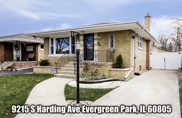 9215 S HARDING Avenue - 9215 South Harding Avenue, Evergreen Park, IL 60805