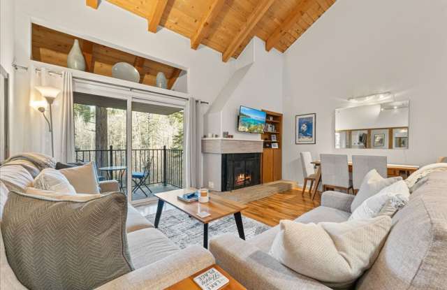SKI LEASE: Updated Townhome in Wooded, Central North Lake Location! - 5101 North Lake Boulevard, Carnelian Bay, CA 96140
