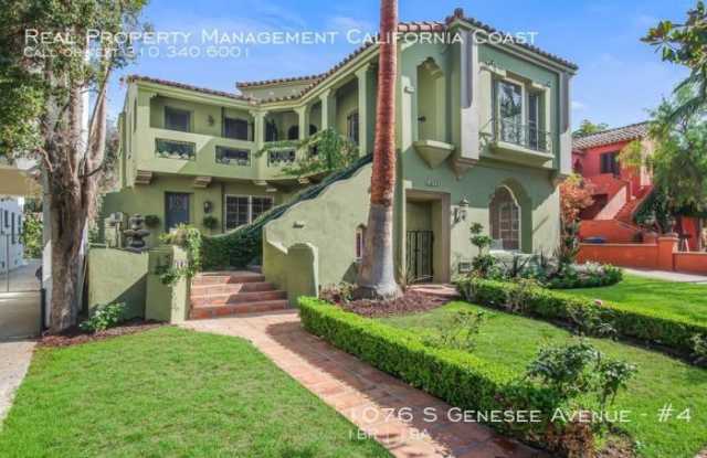 1076 S Genesee Avenue - 1076 S Genesee Ave, Los Angeles, CA 90019