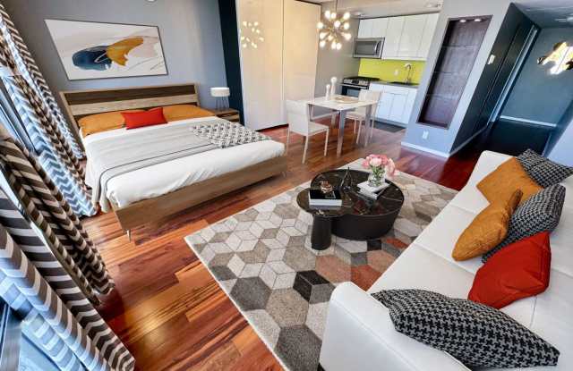 Prestigious BUNKER HILL TOWER - Downtown LA Studio Condo with Amazing Amenities photos photos
