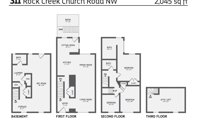 311 ROCK CREEK CHURCH ROAD NW - 311 Rock Creek Church Road Northwest, Washington, DC 20011