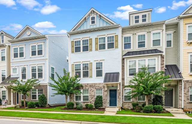 Everything You Need. All Right Here. Chic 3 Story 3 Bedroom 3.5 Bathroom End Unit in Villages of Apex! photos photos