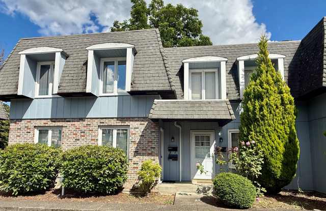 Cozy 2-Story Townhome In Beaverton | 2 BD | 1.5 BA | Back Deck Overlooking a Scenic Creek | W/S/T Included in Monthly Rent! photos photos