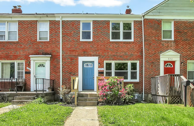970 Fairmount Ave - 970 Fairmount Avenue, Towson, MD 21204