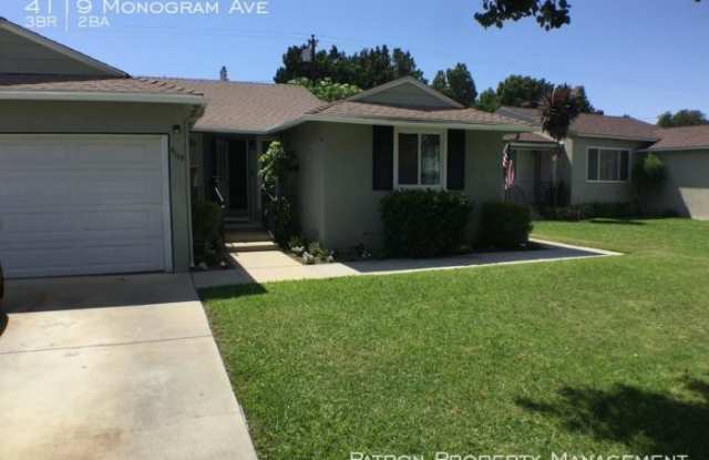4119 Monogram Ave - 4119 Monogram Avenue, Lakewood, CA 90713
