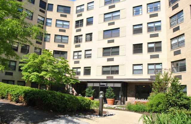 Studio in the Saxony Coop - 24/7 Front Desk  Large Roofdeck with Zoo/Rock Creek Views - 1801 Clydesdale Place Northwest, Washington, DC 20009