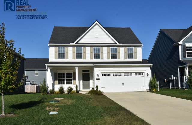 Amazing, modern and spacious home! 4 bd, 2.5 ba with garage, office and fenced-in yard! Neighborhood pool! - 6543 Palm Warbler Drive, Rutherford County, TN 37129