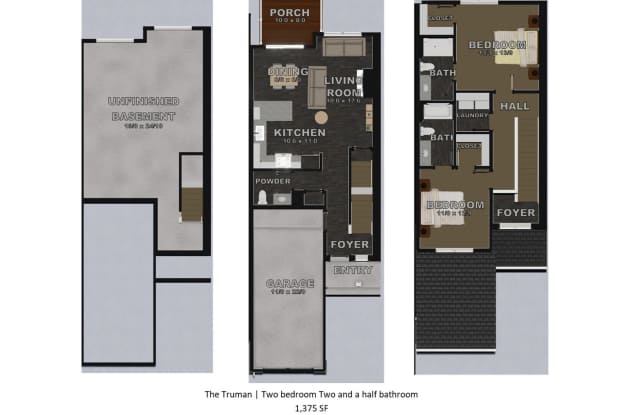 The Truman | Two Bedroom with Basement photos photos