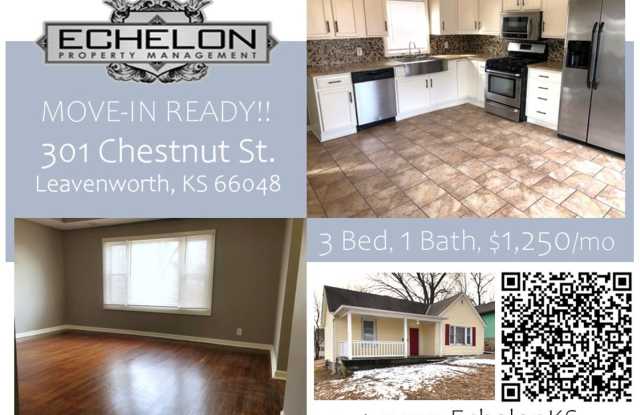 3 Bed Ranch House - MUST SEE!! - 301 Chestnut Street, Leavenworth, KS 66048