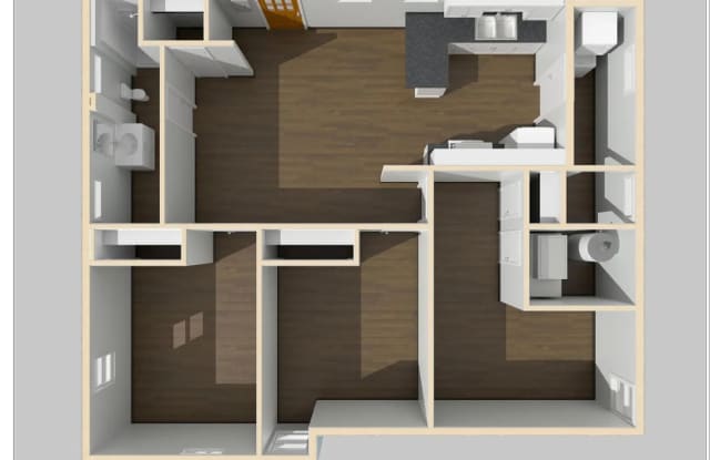 Available Now!  Updated 3br 1ba South Campus and Bryan Park Gallery 4