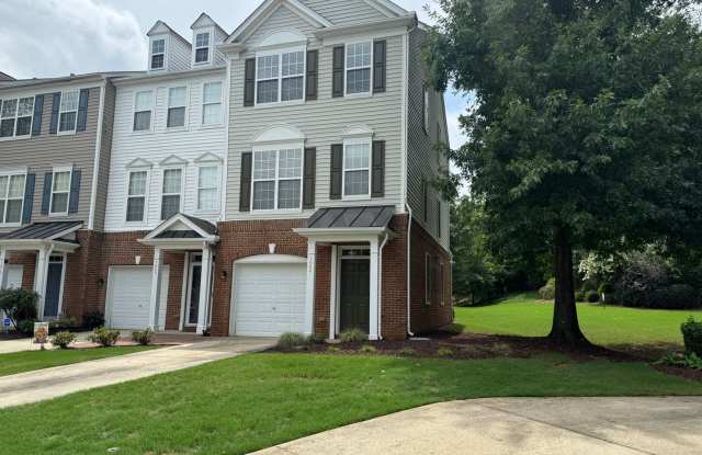 2 Bedroom, 2 Full Baths, 2 1/2 Bath End Unit Townhouse in Raleigh - 1666 Brook Fern Way, Raleigh, NC 27609