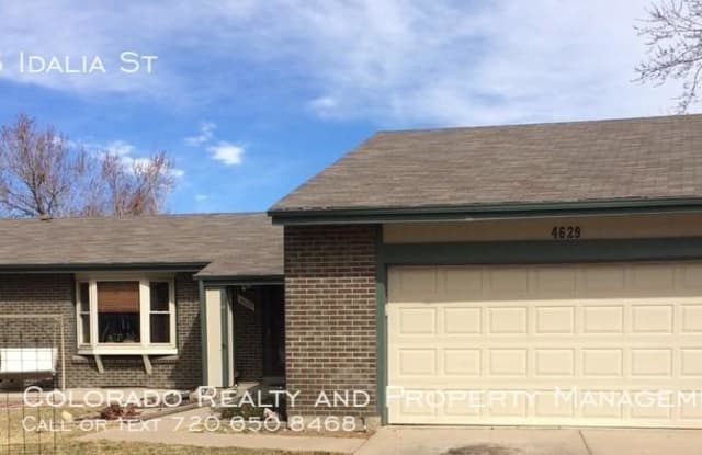 4629 S Idalia St - 4629 South Idalia Street, Aurora, CO 80015