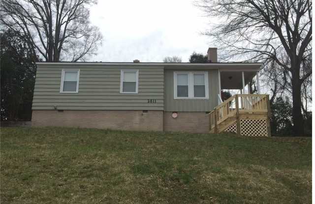 This 3 bedroom 1 bath home is located off Freedom Dr - 2611 Columbus Circle, Charlotte, NC 28208