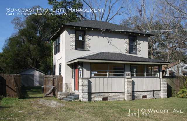 1110 Wycoff Ave - 1110 Wycoff Ave, Jacksonville, FL 32205