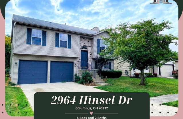 Beautifully Updated Home with Finished Lower Level  Attached Garage – Move-In Ready! - 2964 Hinsel Drive, Columbus, OH 43232
