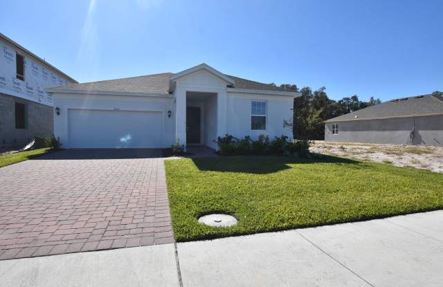 Brand New Single Family Home 4 Bedroom 2 Bath, 2 car garage for rent at 5850 Ali Grace Dr, Saint Cloud, FL 34771 - 5850 Ali Grace Drive, Osceola County, FL 34771