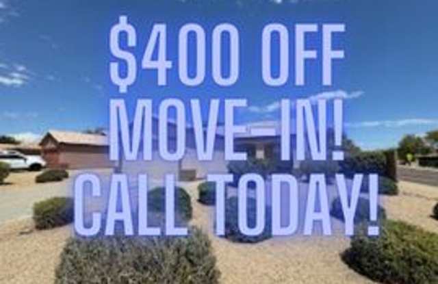 3 BEDROOM HOME NO NEIGHBORS BEHIND! - 17701 North Woodrose Avenue, Surprise, AZ 85374