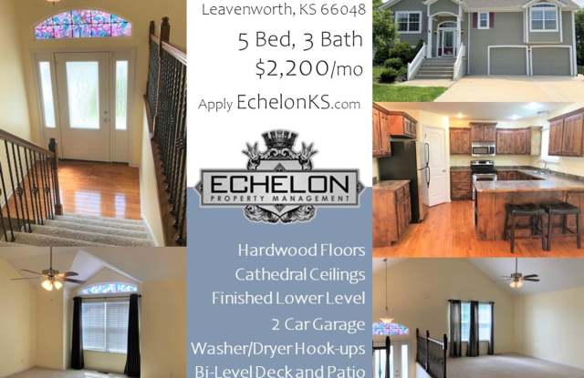 5 Bed, 3 Bath House - 3919 Dixie Drive, Leavenworth, KS 66048