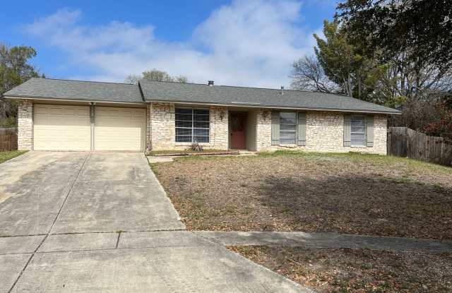 LOVELY 3 BEDROOM HOME NESTLED IN A CUL-DE-SAC*NEISD SCHOOLS*CENTRAL HVAC SYSTEM*LARGE BACK YARD*COVERED PATIO*EASY ACCESS TO RANDOLPH AFB, FT. SAM,  SHOPPING photos photos