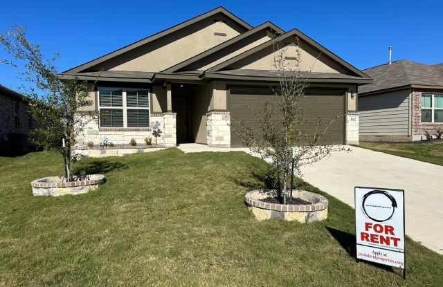 New 4-bedroom single story home for rent - 3152 Morlanga Street, New Braunfels, TX 78130