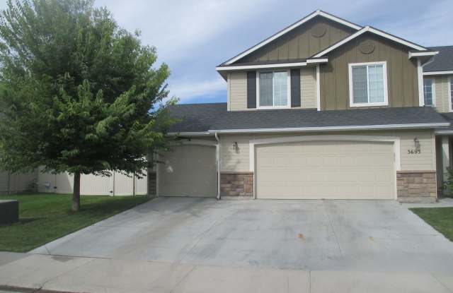 4 bedroom, 3 car garage home in Meridian!! - 3693 South Brigham Avenue, Meridian, ID 83642