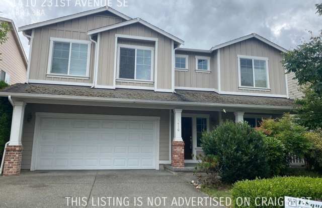 1410 231st Avenue SE - 1410 231st Avenue Southeast, Sammamish, WA 98075