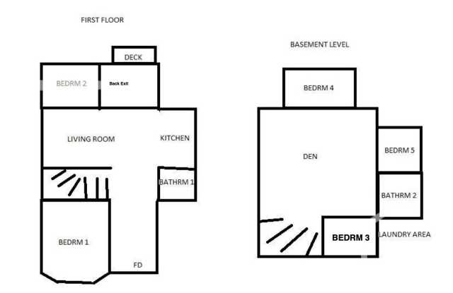 Duplex Near BU!  Brand New Luxury Renovation!   Samsung TV Included!   Breakfast Bar!  High End Appliances Gallery 3