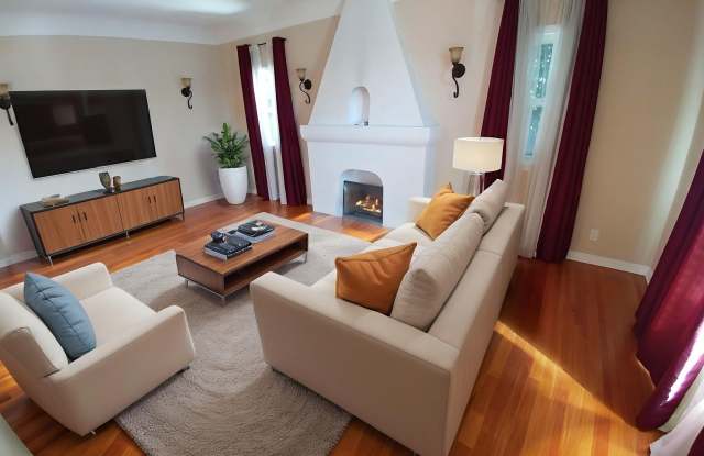 Gorgeous and Spacious 3-Bedroom 2-Bath home with Built-In BBQ, Garage, Hardwood Floors  Yard! MOVE-IN SPECIAL!! HALF OFF FIRST MONTH'S RENT! photos photos