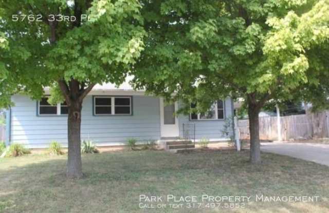 5762 33rd Pl - 5762 West 33rd Place, Indianapolis, IN 46224