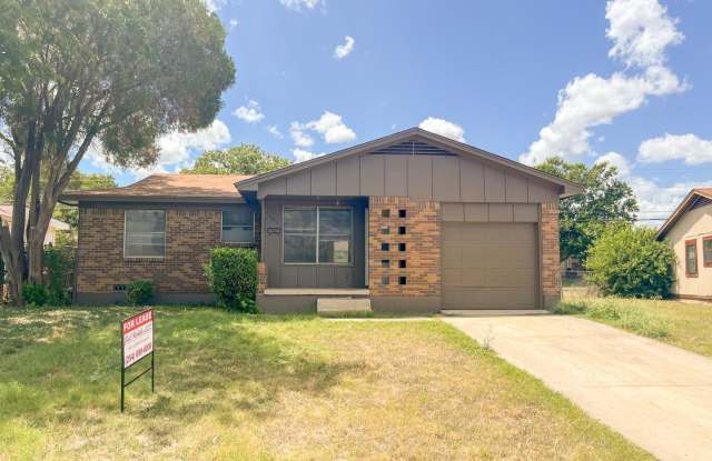 Available NOW!!!! Gorgeous 3 bedroom, 1 bath home with a full kitchen, laundry, garage door opener and fenced yard. Gallery 1