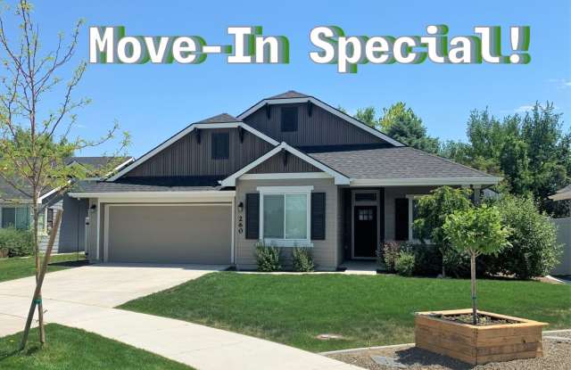Move-In Special! $100 off first month's rent! Beautiful 3 bed 2 bath home in the Eaglefield Village subdivision just off Hwy 44 and Linder Rd. - 260 North Tullshire Avenue, Ada County, ID 83616